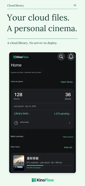 KinoFlow screenshot 1