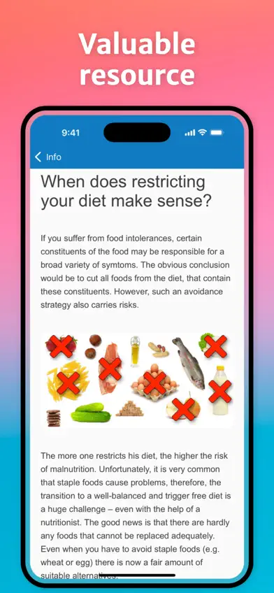 Food Intolerances screenshot 5