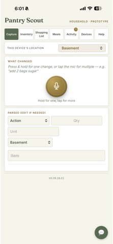 Pantry Scout screenshot 1