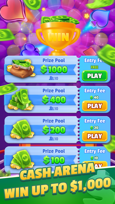 Solitaire Venture: Win Cash Screenshot
