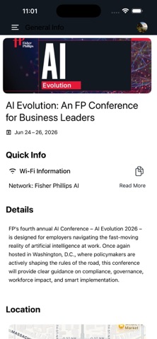 Fisher Phillips Events Screenshot 1 of 3