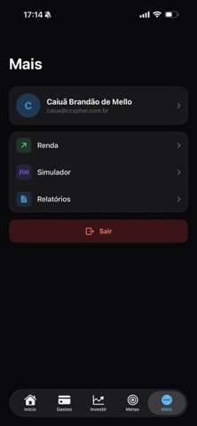 CCYPHER Finance screenshot