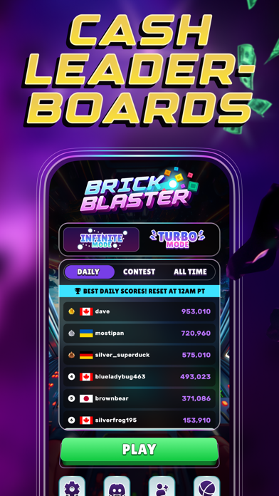 Brick Blaster Cash - Win Money Screenshot