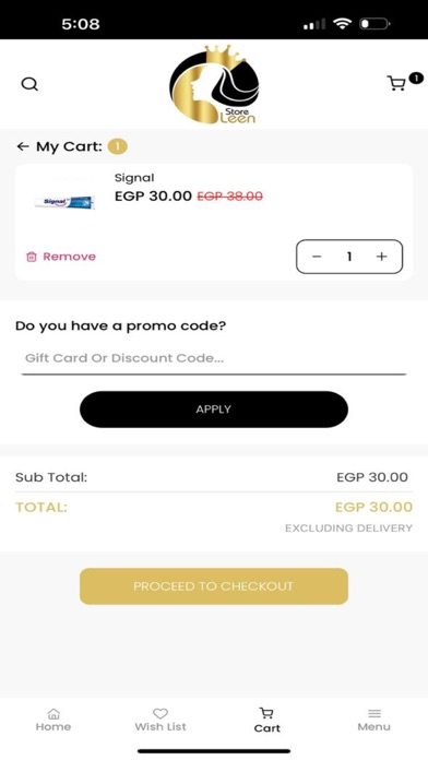 Store Leen Screenshot