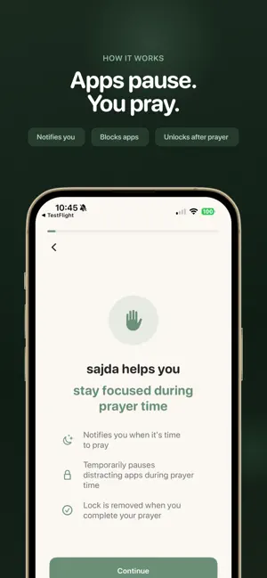 Sajda: Salah Prayer Lock screenshot 3