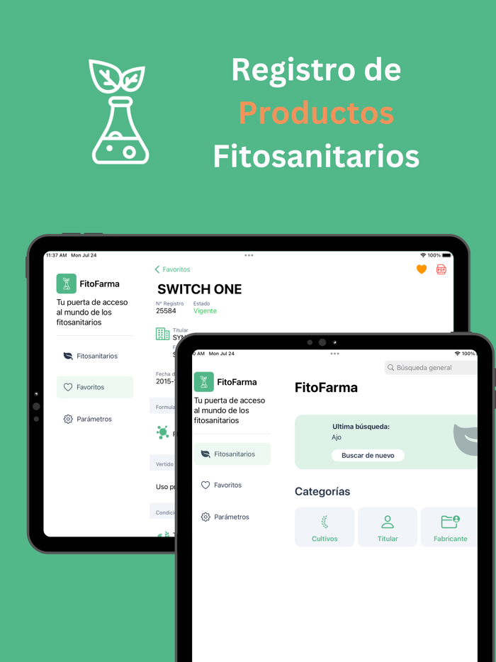 Fitosanitarios Agronomia MAPA