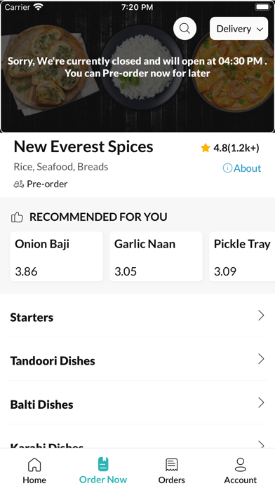New Everest Spices Screenshot