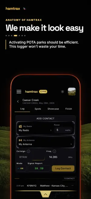 Hamtrax - Radio Logging - POTA screenshot 3