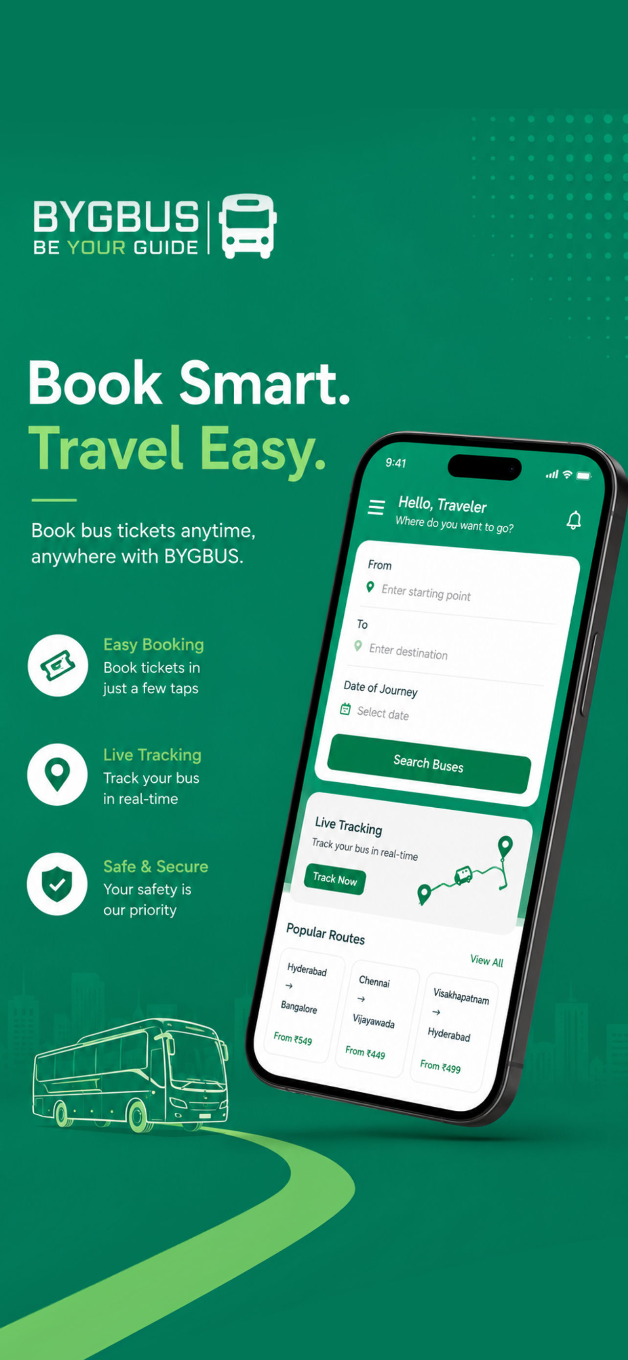 Bygbus - Bus Ticket Booking screenshot 7