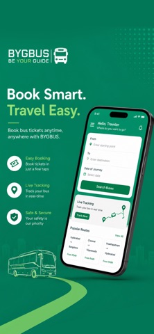 Bygbus - Bus Ticket Booking screenshot