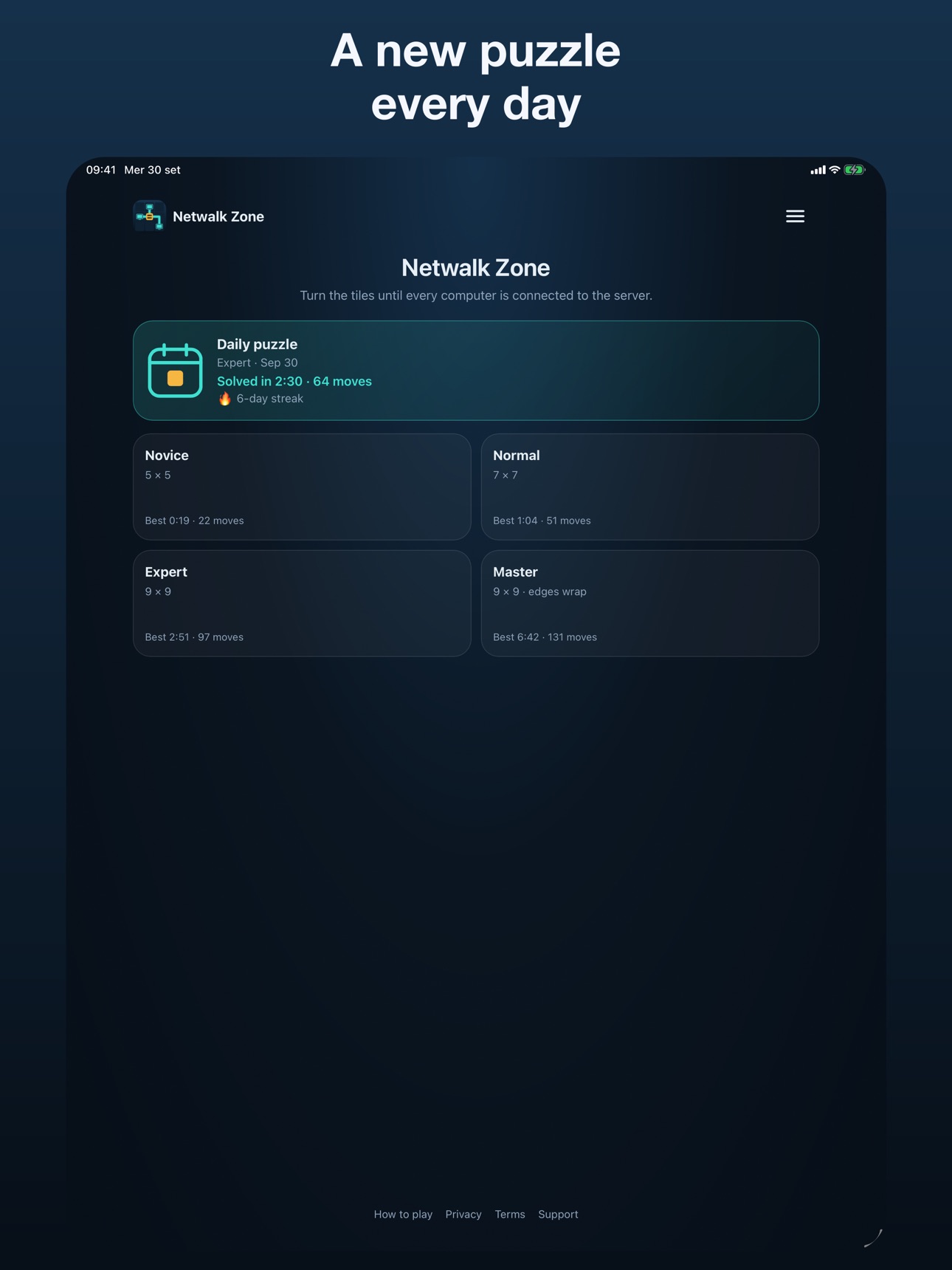 Screenshot 5 of Netwalk Zone: Network Puzzle