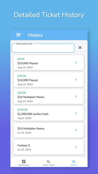 UpLotto iPhone screenshot 7 - Finance app