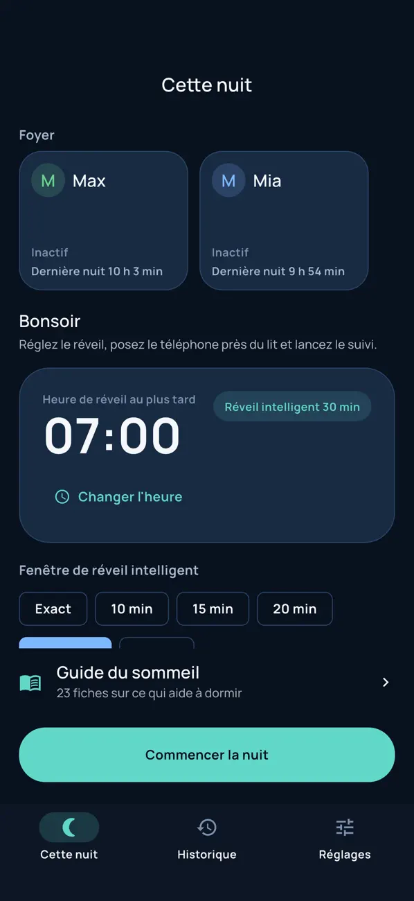 Screenshot #1 pour Noxuma Sleep