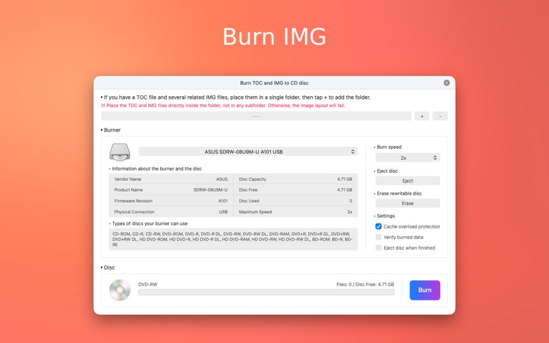 App screenshot