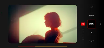 Screenshot 4 di 5 di RECO - 4K VIDEO & FILM FILTER