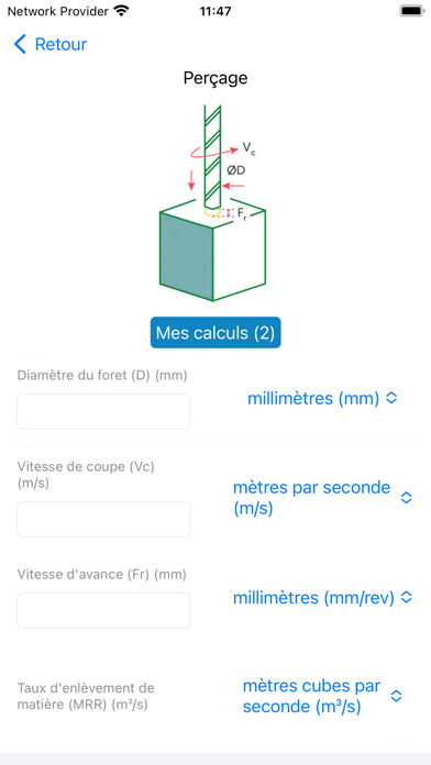 Screenshot #3 pour Taux de Retrait de Matériau
