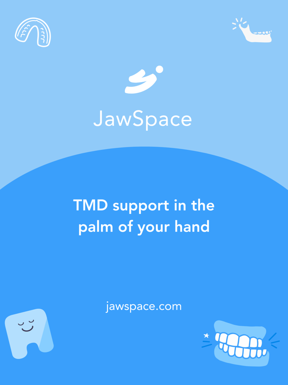 JawSpace: Your TMD Journey iPad screenshot 1 - Medical app