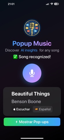 Popup Video Music screenshot