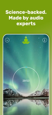 Binaural Beats Meditation iPhone screenshot