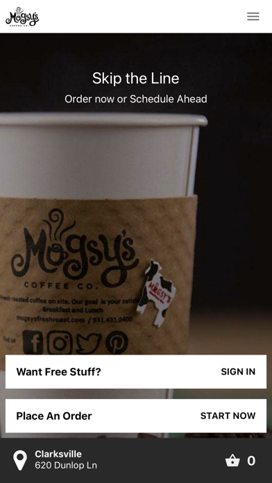 Mugsy's Coffee Company Screenshot
