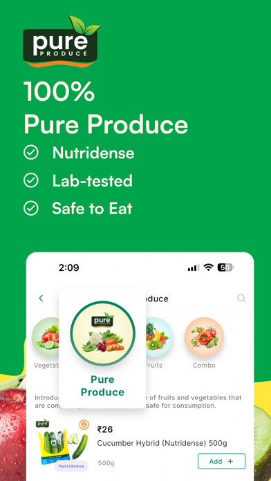 JUST Fresh : Fruit & Vegetable Screenshot