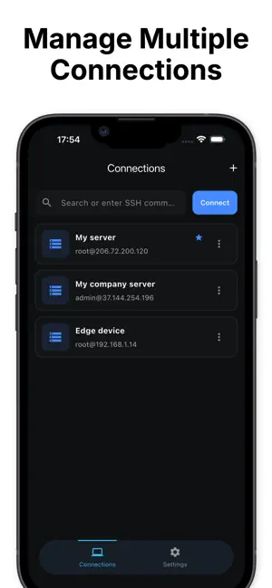 SSH - iPhone screenshot 5