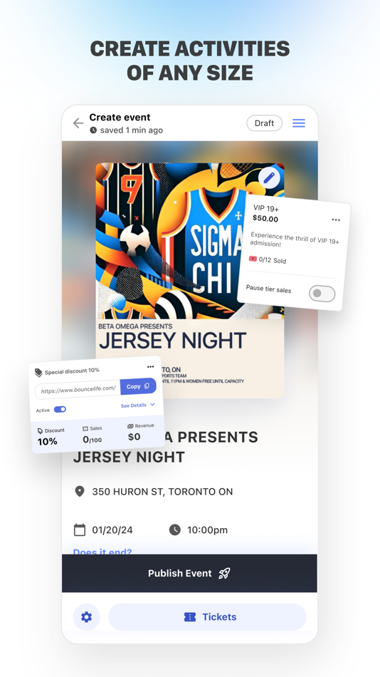 #4. Bounce: Events & Payments (iOS) By: Bounced