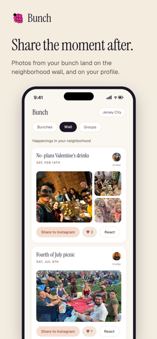 Bunch - Social App Screenshot 3 of 8