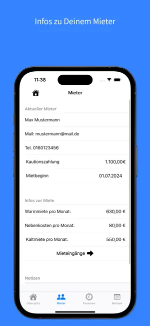 Immo Portfolio screenshot 3