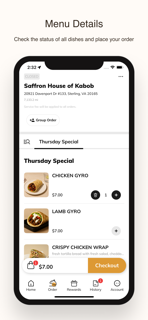 Saffron Halal Spot screenshot 2