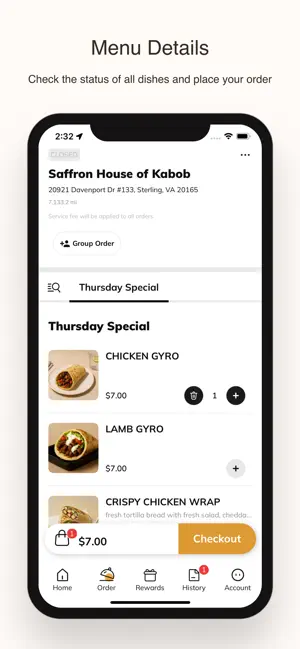 Saffron Halal Spot screenshot 2