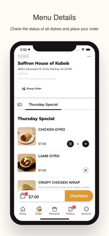 Saffron Halal Spot Screenshot 2 of 5
