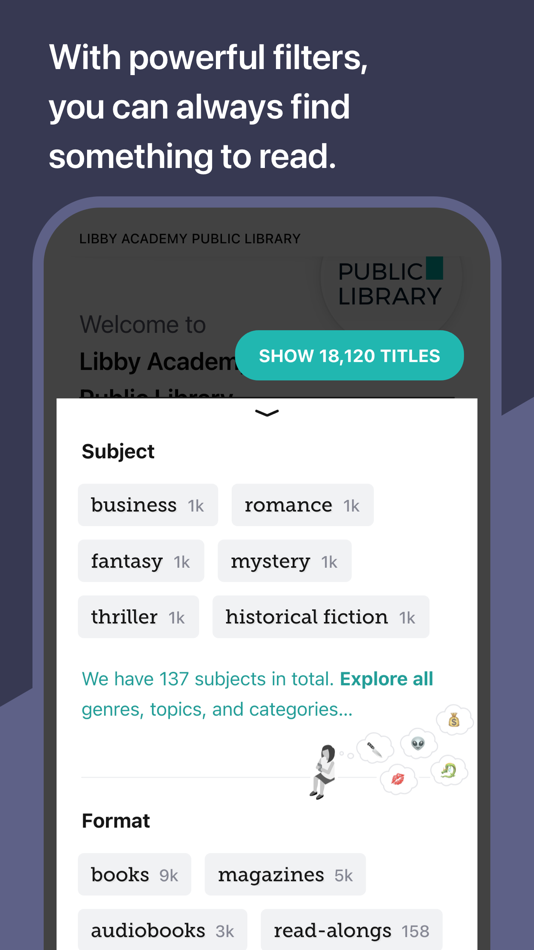#5. Libby, the library app (iOS) 来自: OverDrive, Inc.