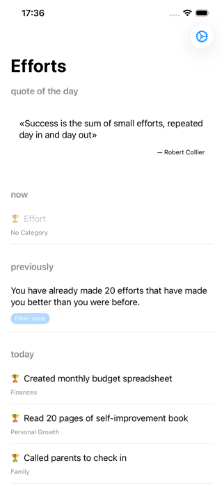 DayUp — Success Diary Screenshot 1 of 5