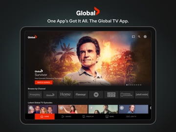 Global TV iPad screenshot 1