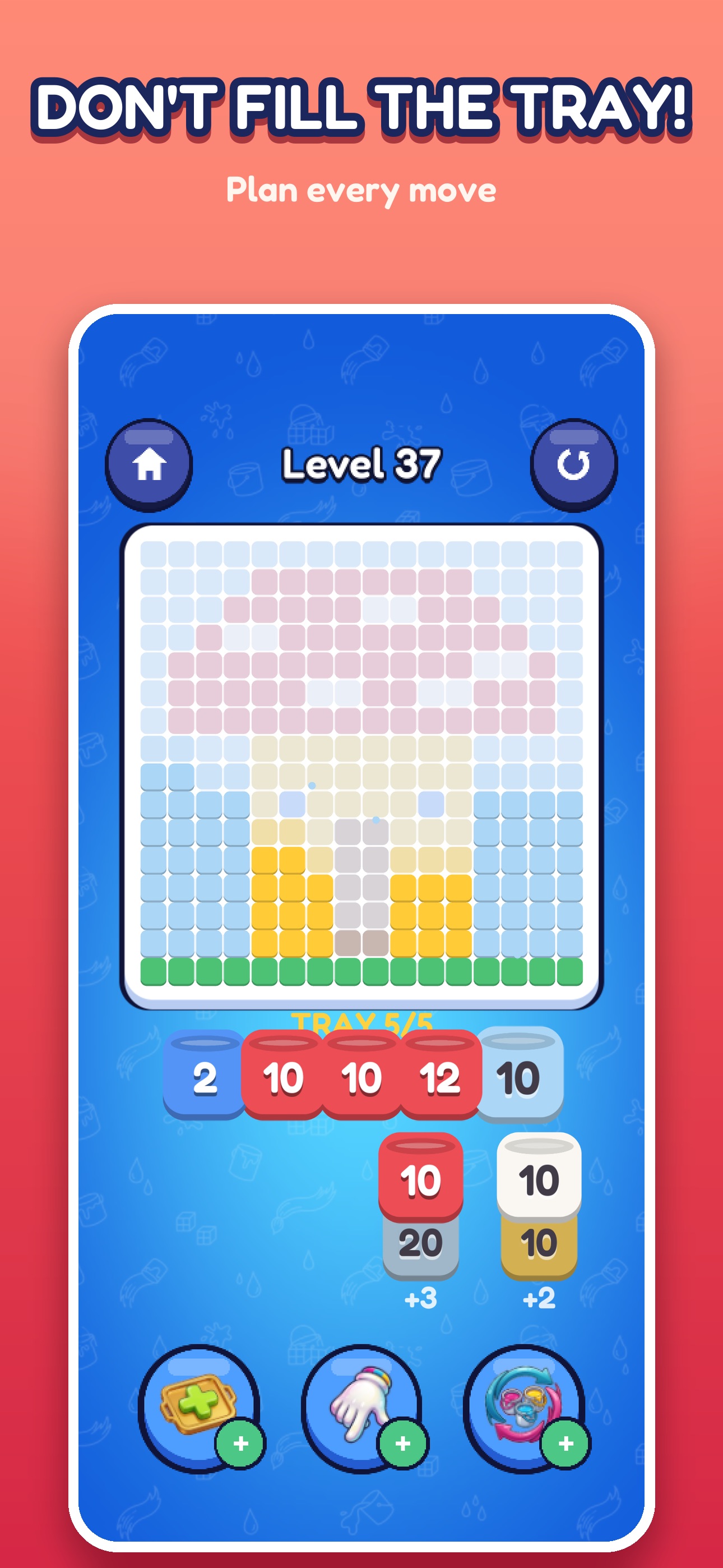 Screenshot 3 of Pixel Pour: Paint Puzzle