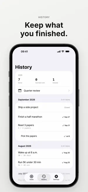 Aim: Goal Tracker & Planner screenshot 4