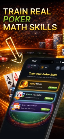 Poker Maths Trainer iPhone screenshot