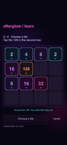2048: Afterglow Bloom screenshot 3