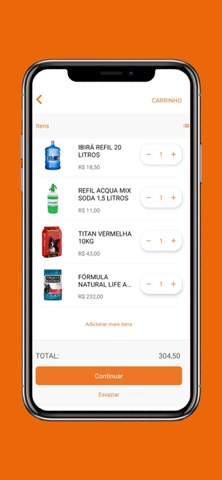 JP Gás Água e Rações screenshot
