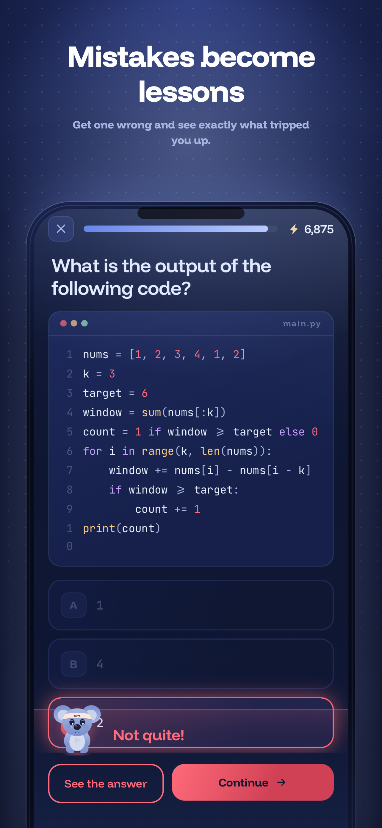 Byte: Practice DSA screenshot 4
