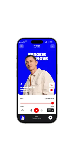 TOP radio Latvija screenshot 3