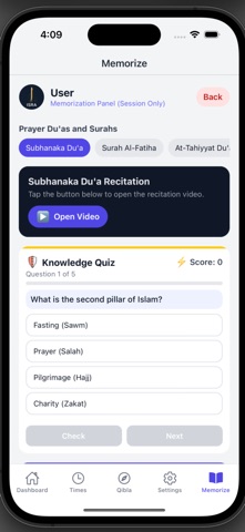 Isra Pro: Prayer Times Screenshot 1 of 5