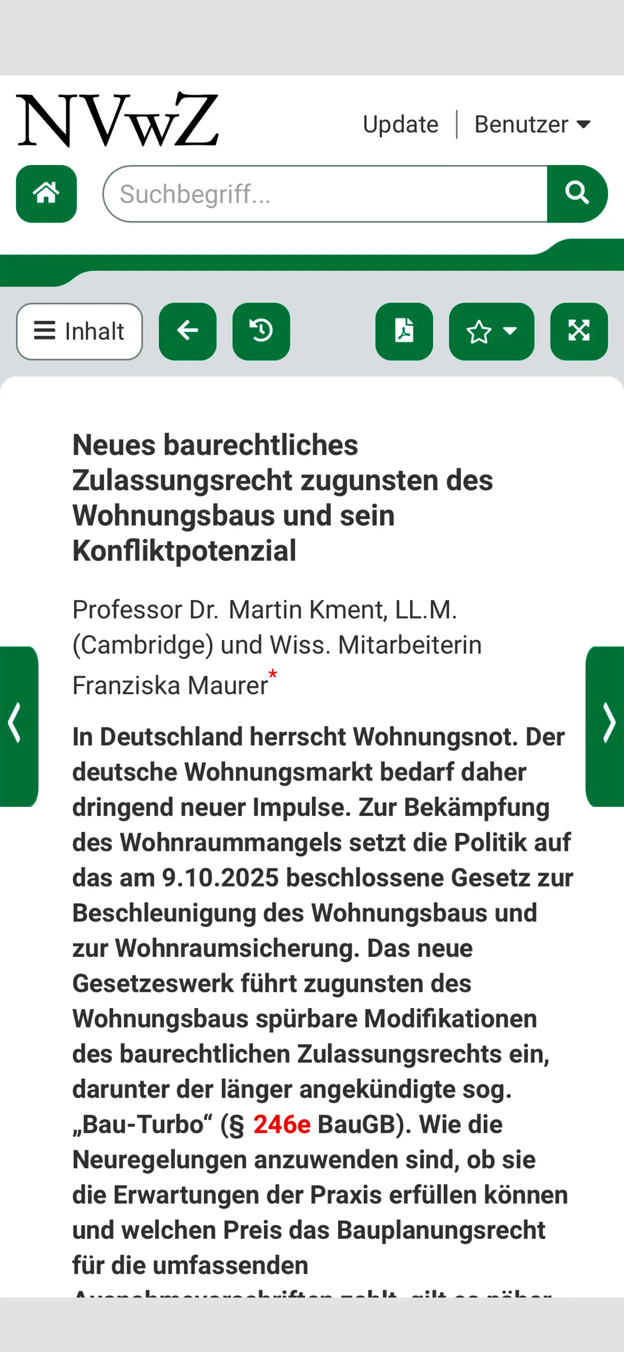 #3. NVwZ (iOS) โดย: Verlag C.H.BECK oHG