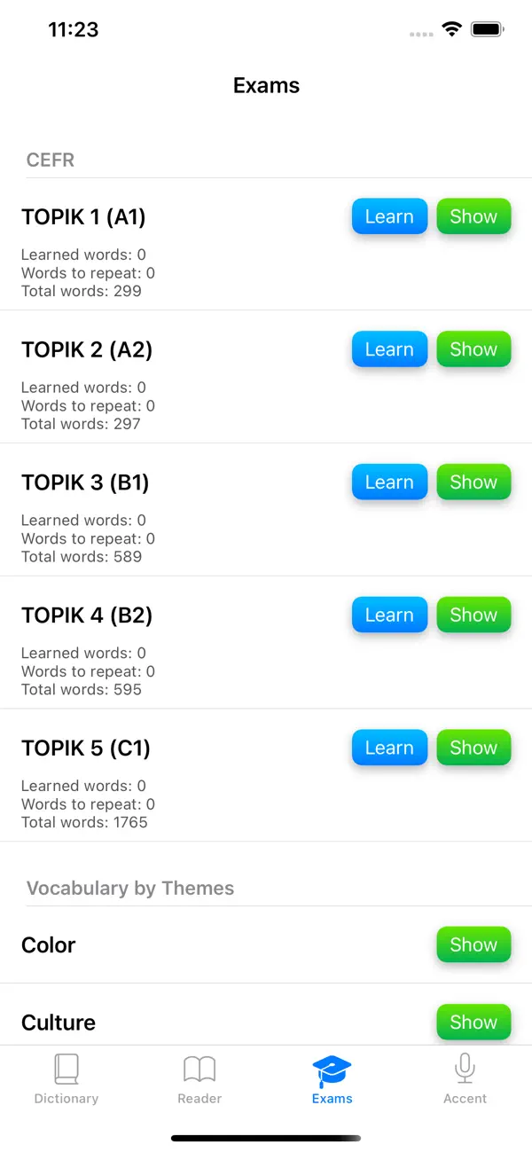 #4. Korean: language dictionary (iOS) Ved: Iaroslav Mironov
