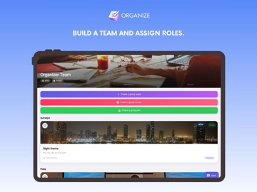 Organize - Event Manager iPad screenshot