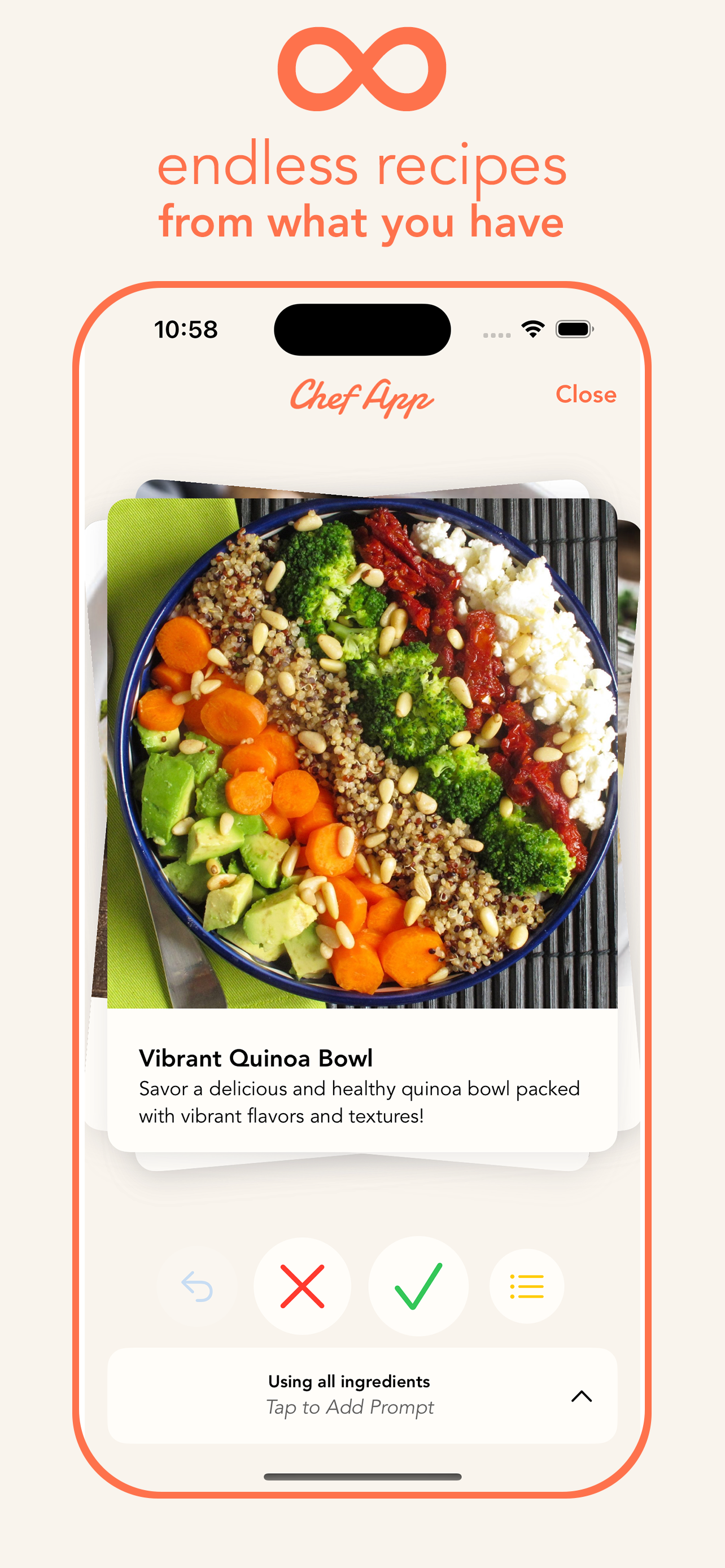 ChefApp - AI Recipe Creator
