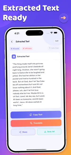 Easy Copy Text On Screen screenshot 3