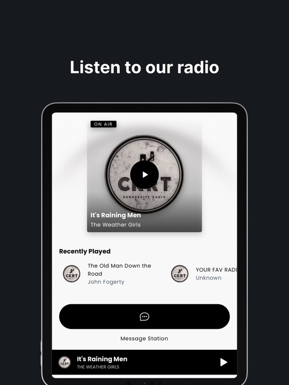 Screenshot #5 pour CKRT Border City Radio