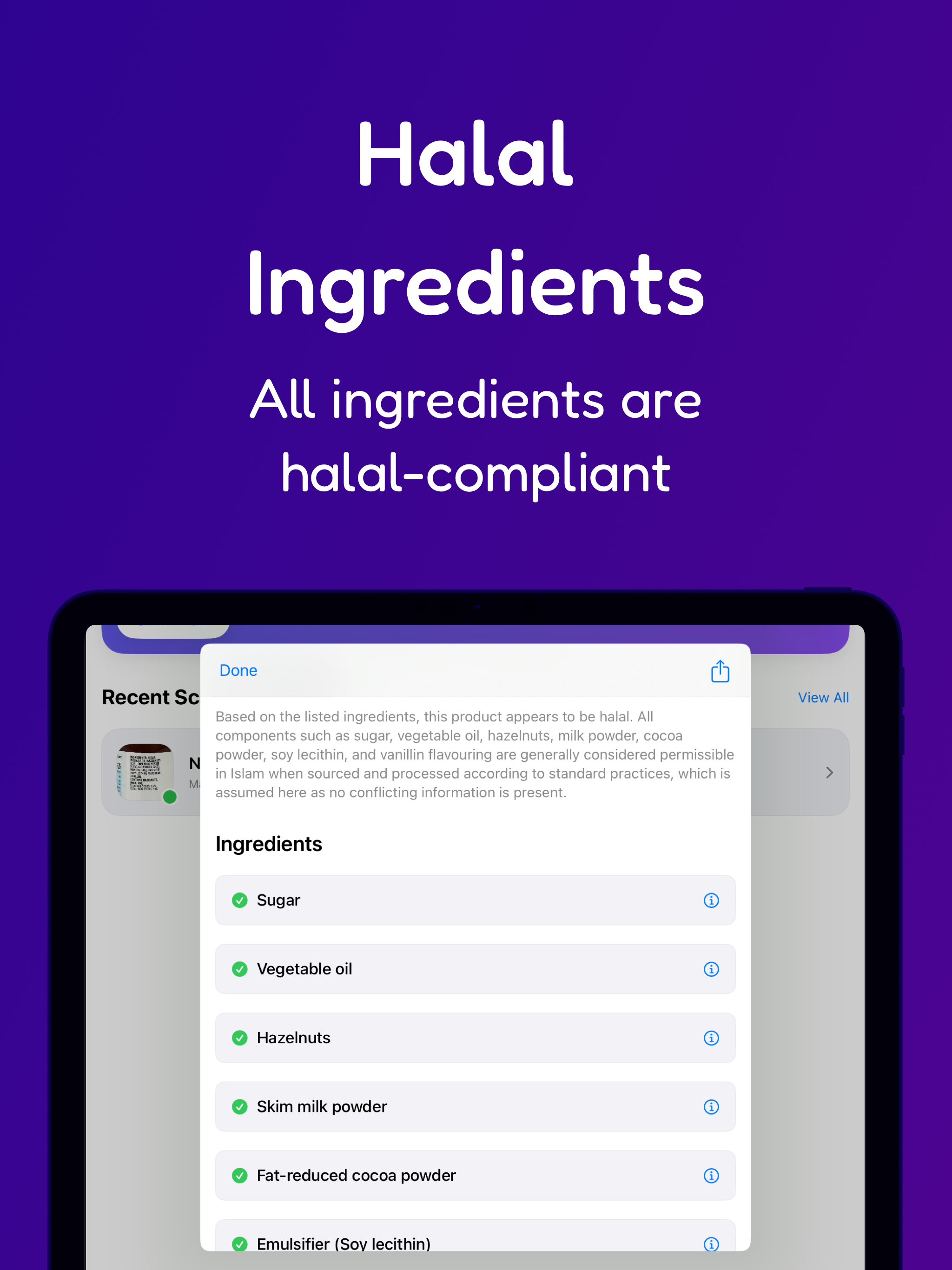 Halal Scanner - HalalScan AI